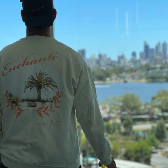 Daniel Riccardo F1 Enchante Light Blue Heavyweight Crewneck Sweater Unisex Small - Picture 6 of 6